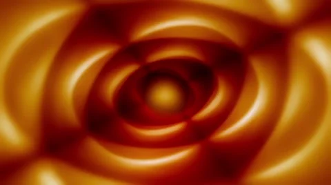 Abstract orange rotating background Stock Footage 54098616