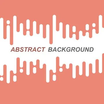Abstract orange rounded lines transition Stock Illustration