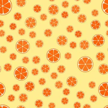 Abstract Orange Seamless Pattern Background  Illustration Stock Illustration