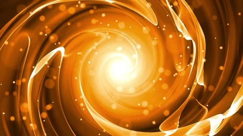 An abstract orange spiral emanating from a bright central point. Vídeos de archivo 320104330