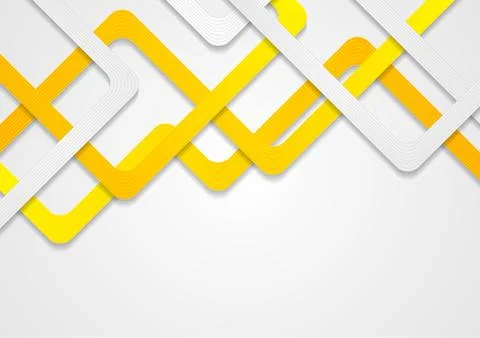 Abstract orange stripes corporate pattern design Stock Illustration