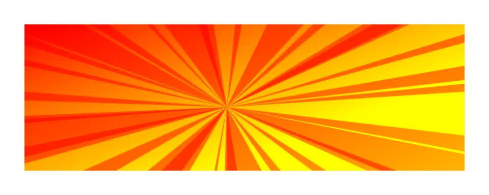 Abstract orange sun Stock-Illustration