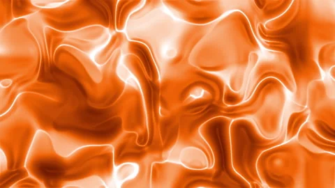Abstract orange swirling pattern. Suitable for background designs, digital art Stock Footage 317964966