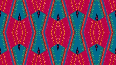 Abstract orange tapestry design for immersive music experiences Video stock 293914837