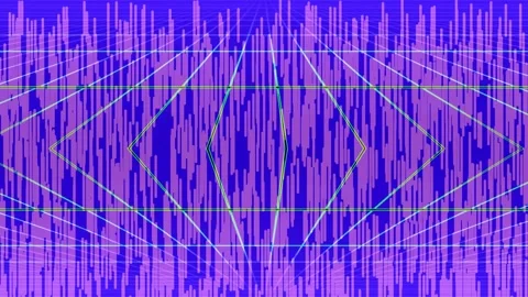 Abstract orange technology background visualizing dynamic data streams and .. Stock Footage 336883188