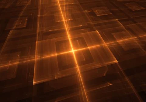 Abstract orange techo light background Stock Illustration