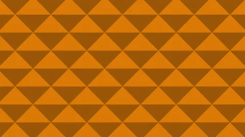 Abstract orange triangle pattern Stock Footage 232925576