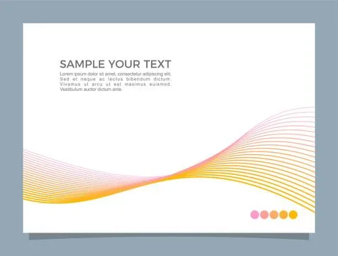 Abstract orange vector background Stock Illustration