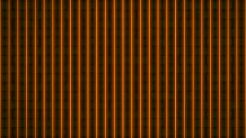 Abstract Orange Vertical Glowing Line Pattern Creating a Rhythmic wall backdrop 스톡 동영상 262595649