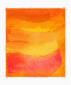 Abstract orange watercolor background Stock-Illustration