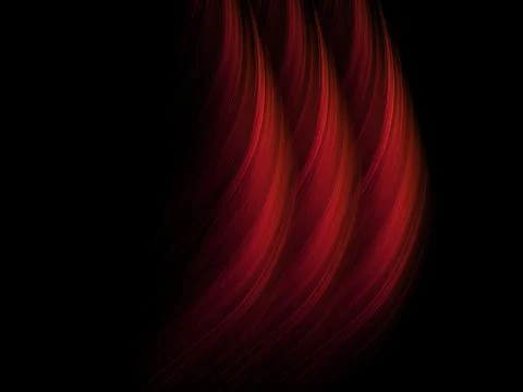 Abstract orange wave background Stock Illustration