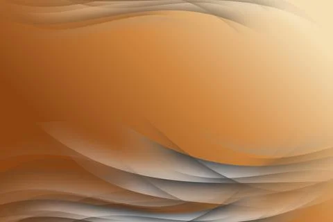 Abstract Orange Wave Gradient Background Stock Illustration