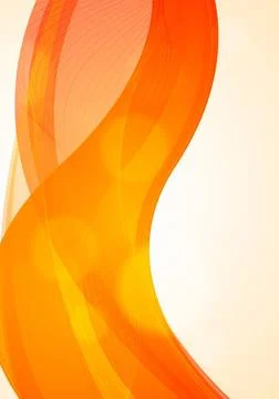 Abstract orange wavy background. Vector design eps 10 Abstract orange wavy... Foto stock