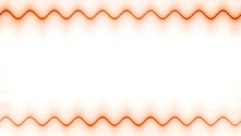 Abstract Orange Wavy Lines Frame Stock Footage 284399801