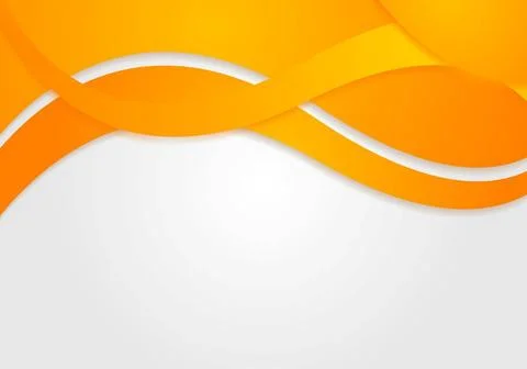 Abstract orange wavy vector card design Abstract orange wavy vector card d... 스톡 사진