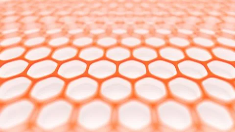 Abstract orange white background. 3d illustration, 3d rendering. Иллюстрация