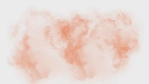 Abstract orange white clouds background Stock Footage 277426803