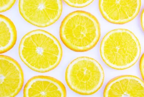 Abstract orange on white. 스톡 사진