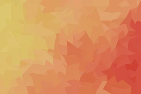 Abstract orange yellow geometric pattern background Stock Illustration