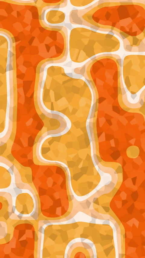Abstract Orange Yellow Mosaic Texture Background for Design and Graphic Project Stock-Footage 330311213
