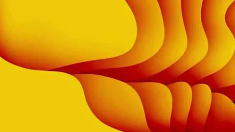 Abstract oranges color gradient line smooth background motion video Stock Footage 168252325