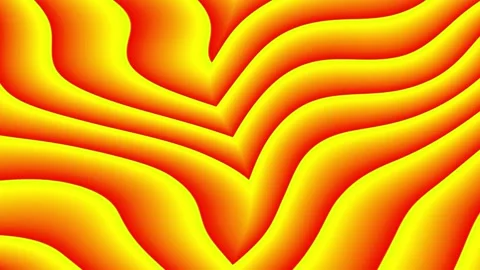 Abstract oranges color liquid background motion video Stock Footage 168369265