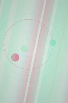 Abstract Orbital Circles Gradient Stock Photos