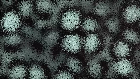 Abstract Organic Cell Division Noise Background Stock Footage 336352074