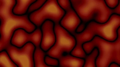 Abstract Organic Cells in Continuous Loop Animation Stock Footage 280045896