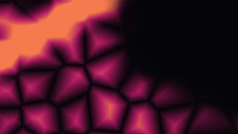 Abstract Organic Cells Morphing with Warm Light Diffusion Stock Footage 341652374