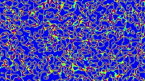 Abstract organic cellular structure pattern with blue hues. Creative abstra.. Stock Footage 338348530