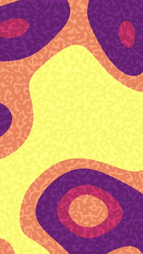 Abstract organic colorful pattern with textured blobs vertical background Stock Footage 329619498