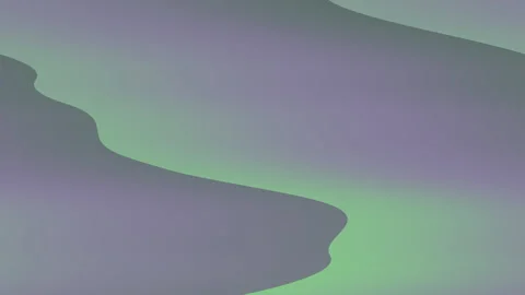 Abstract Organic Flow – Soft Green &amp; Purple Gradient Stock Footage 310641526