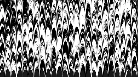 Abstract Organic Flowing Patterns with Black Space in Center Cinematic Moti.. Stock Footage 340947854