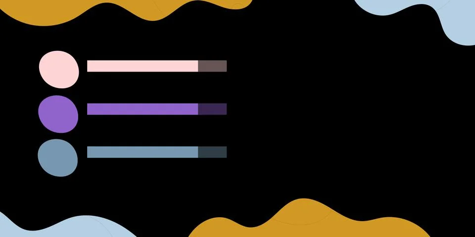 Abstract Organic Forms Illustration