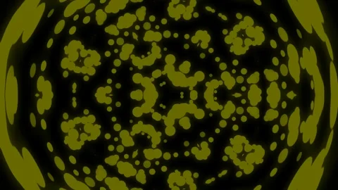 Abstract organic green vortex pattern background loop for modern video effect Stock Footage 335521268