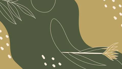 Abstract organic leaf background and wallpaper design vector Stock Illustration