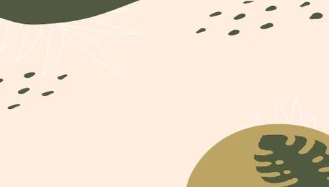 Abstract organic leaf background and wallpaper design vector Stock Illustration