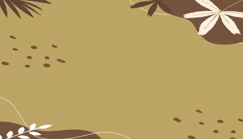 Abstract organic leaf background and wallpaper design vector Stock Illustration