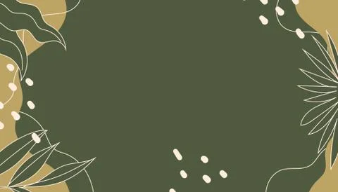 Abstract organic leaf background and wallpaper design vector Stock Illustration