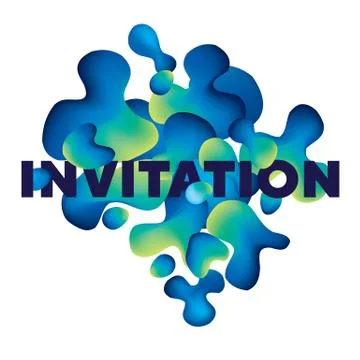 Abstract organic liquid vector pattern. Stock Illustration