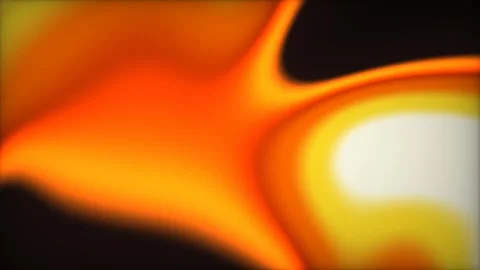 Abstract Organic Magma Liquid Flow with Warm Gradient Stock Footage 339670108