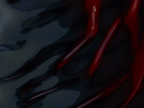 Abstract Organic Morph Animation Stock Footage 71070363