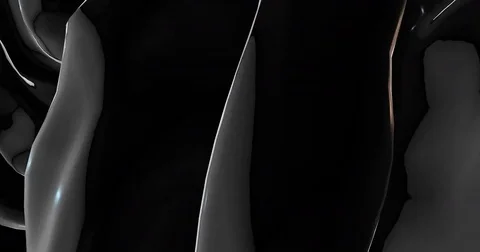 Abstract Organic Morph Animation Stock Footage 71071373