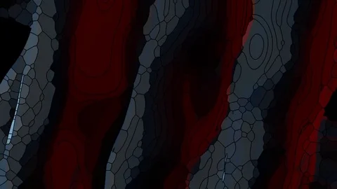 Abstract Organic Morph Animation Stock Footage 71071562