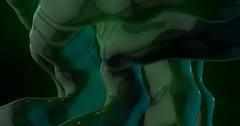 Abstract Organic Morph Animation Stock Footage 71072440