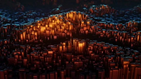 Abstract Organic Motion Vj Loop Stock-Footage 164958439