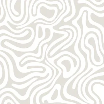 Abstract Organic Pattern Design Background with Modern Fluid Sh Stock Illustration