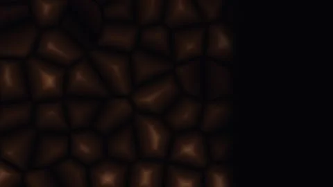 Abstract organic pattern forming with subtle light flares in dark background Stock Footage 341541792
