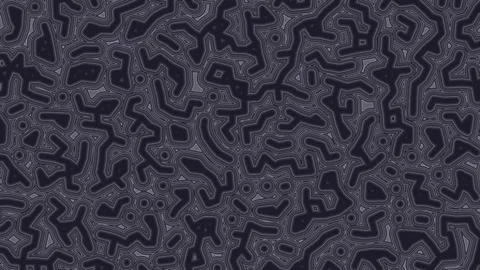 Abstract organic pattern texture with subtle light shifts in dark blue tones Stock Footage 340947987